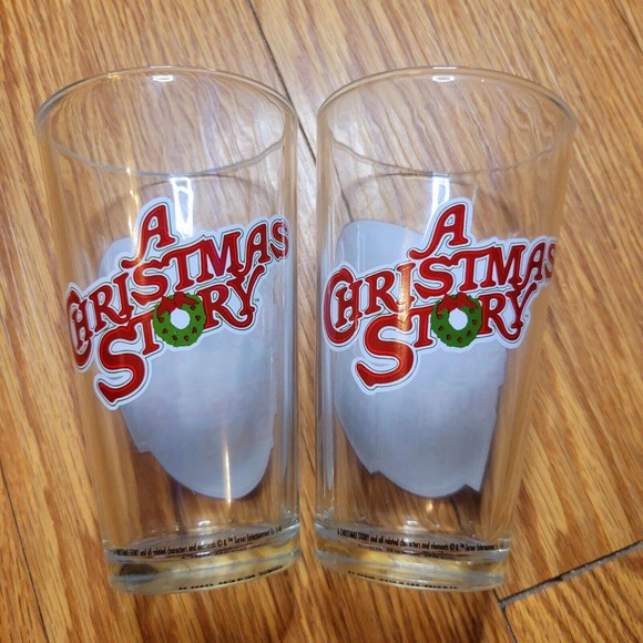 A Christmas Story Tumbler Pint Glass How The Piggies Eat You'll Shoot Your Eye - Picture 4 of 11